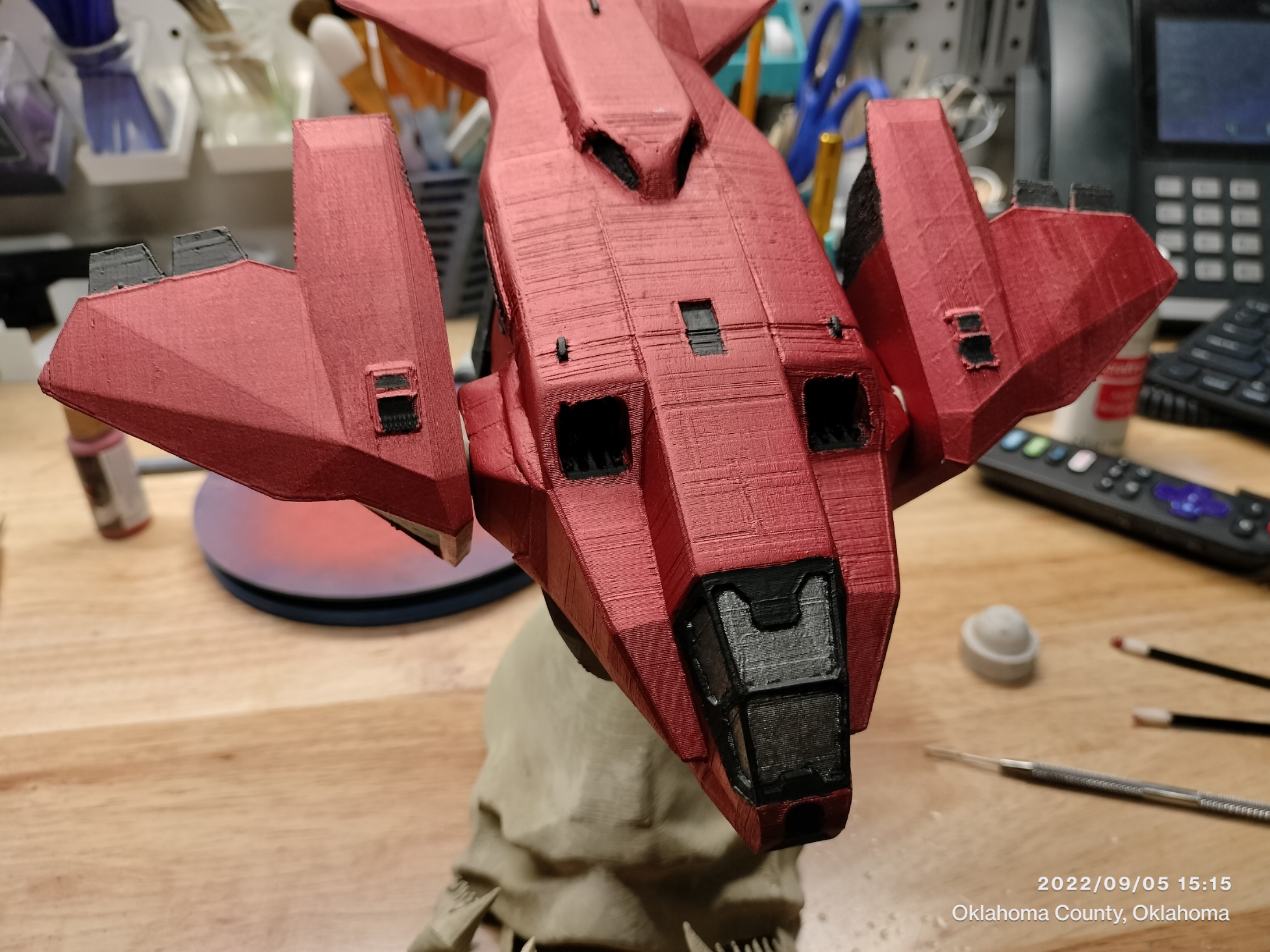 Pelican Metallic Red Progress 2