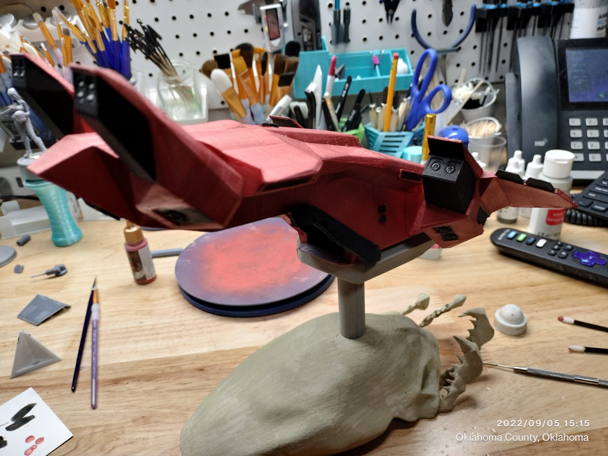 Pelican Metallic Red Progress 3