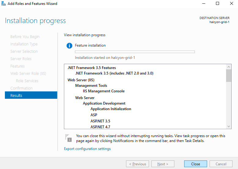 IIS Config 10