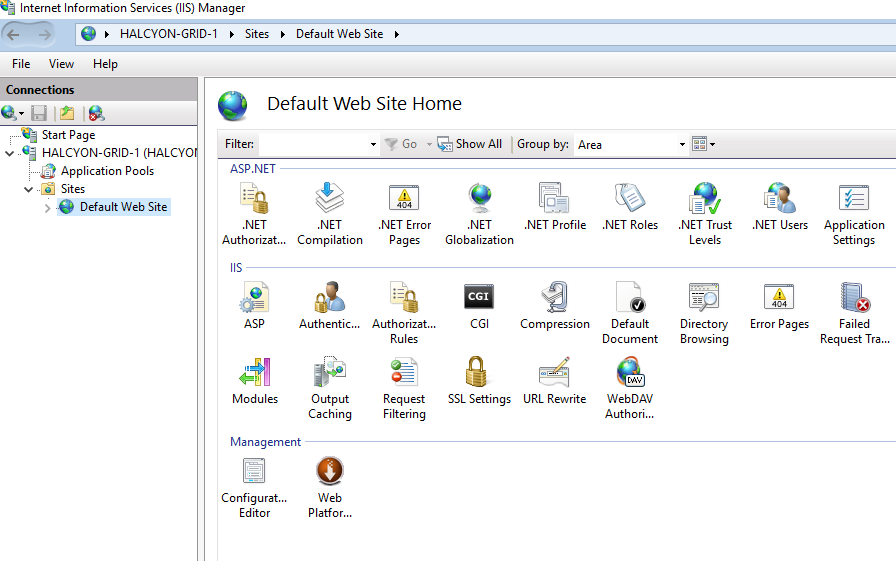 IIS config 25