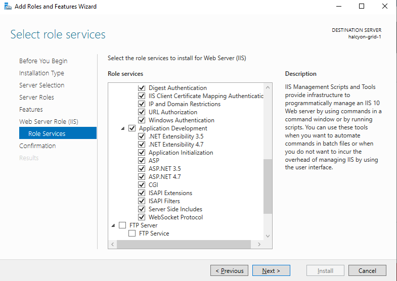 IIS Config 8
