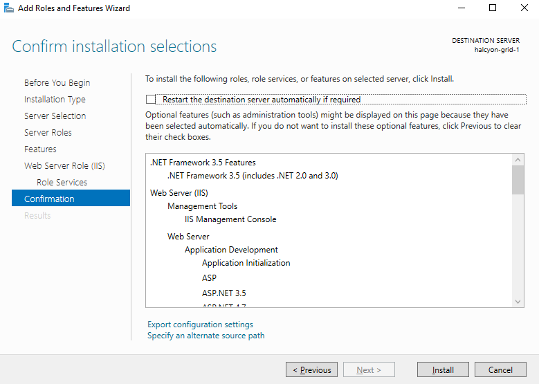 IIS config 9