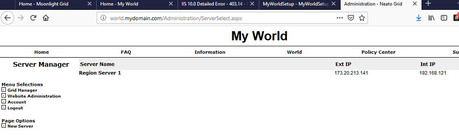 My World 50